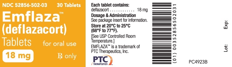 18 mg Tablet 30-Count Bottle Label