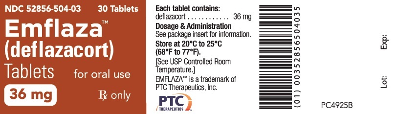 36 mg Tablet 30-Count Bottle Label