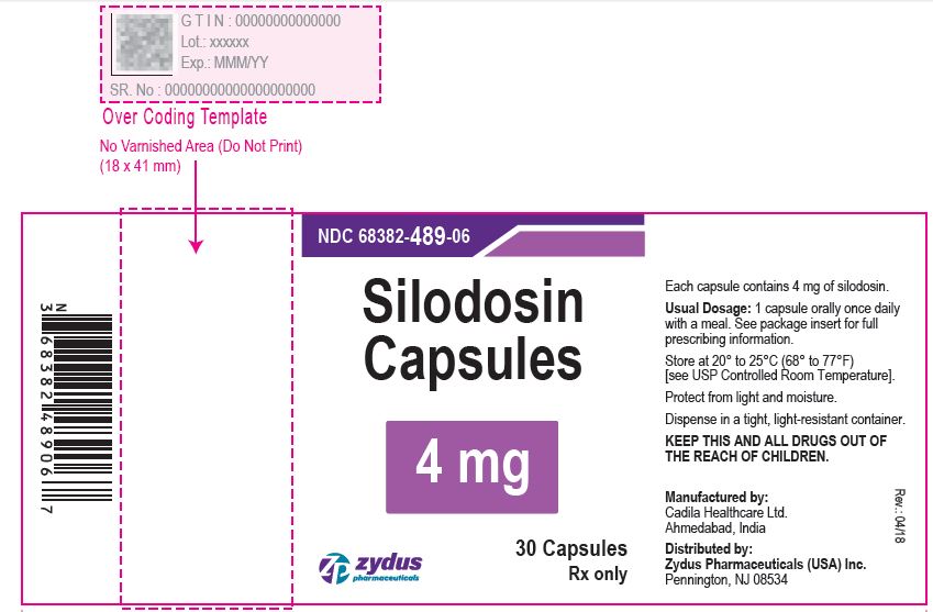 Silodosin Capsules, 4 mg