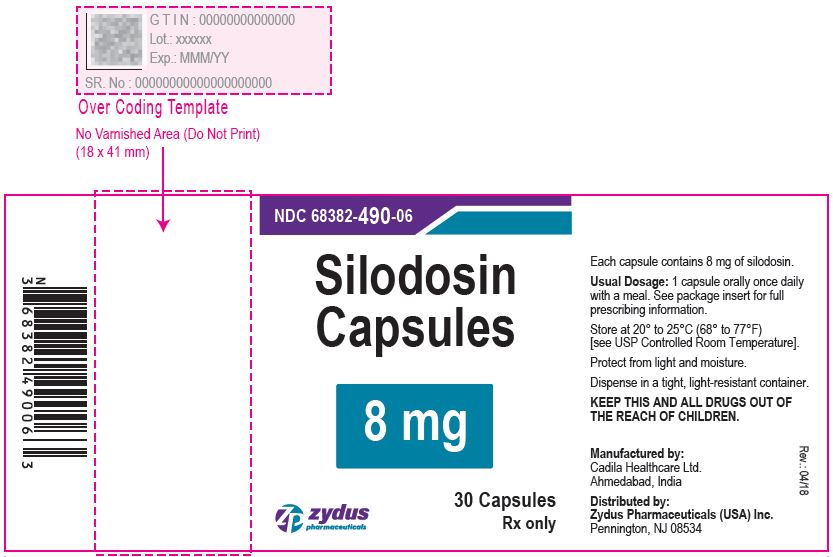 Silodosin Capsules, 8 mg