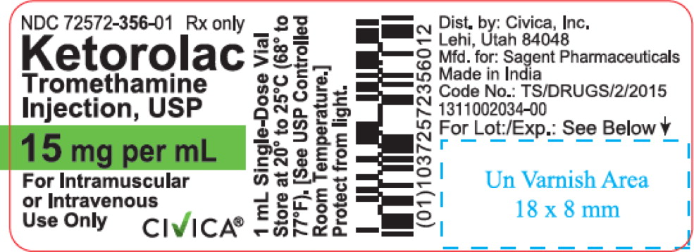 PACKAGE LABEL – PRINCIPAL DISPLAY PANEL – Vial Label
