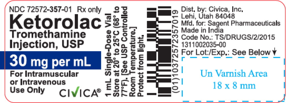 PACKAGE LABEL – PRINCIPAL DISPLAY PANEL – Vial Label
