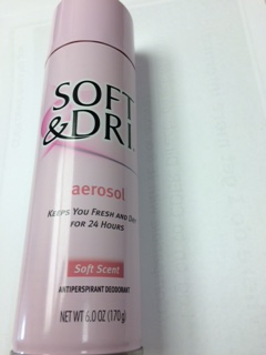 Front Soft and Dri Soft scent