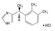 Dexmedetomidine Hydrochloride Structural Formula