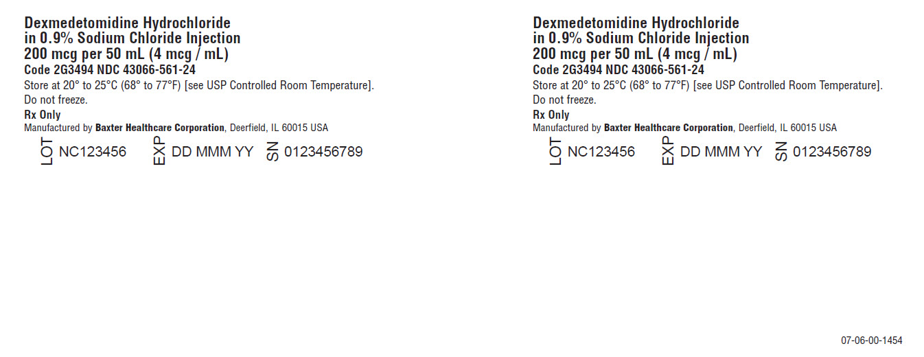Dexmed Representative Container Label 43066-565-12  1 of 2