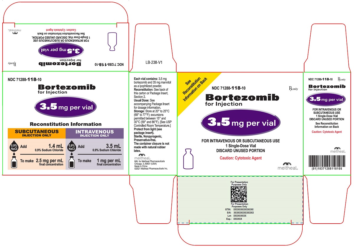PRINCIPAL DISPLAY PANEL – Bortezomib for Injection 3.5 mg Carton