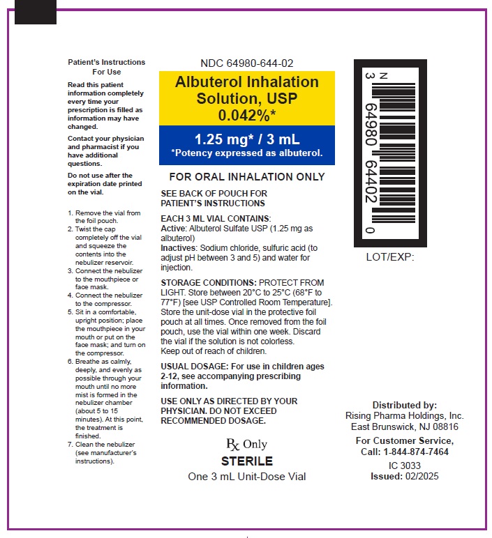 pouch label-1.25mg