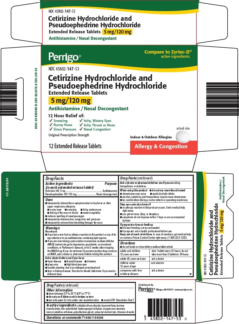  cetirizine hydrochloride and pseudoephedrine hydrochloride image