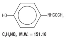 acetaminophen structure