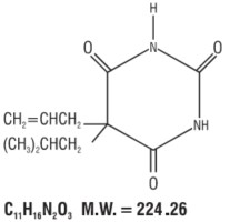 butalbital structure