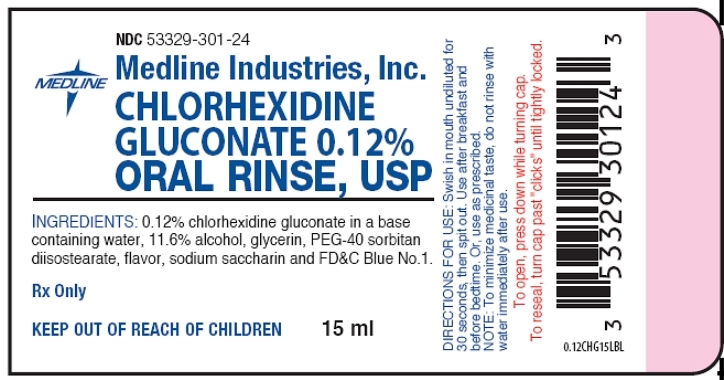 Chlorhexidine Gluconate 0.12% Oral Rinse, USP Label