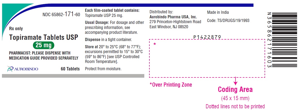 PACKAGE LABEL-PRINCIPAL DISPLAY PANEL - 25 mg (60 Tablets Bottle)