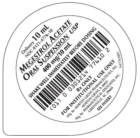 10 mL unit dose cup label