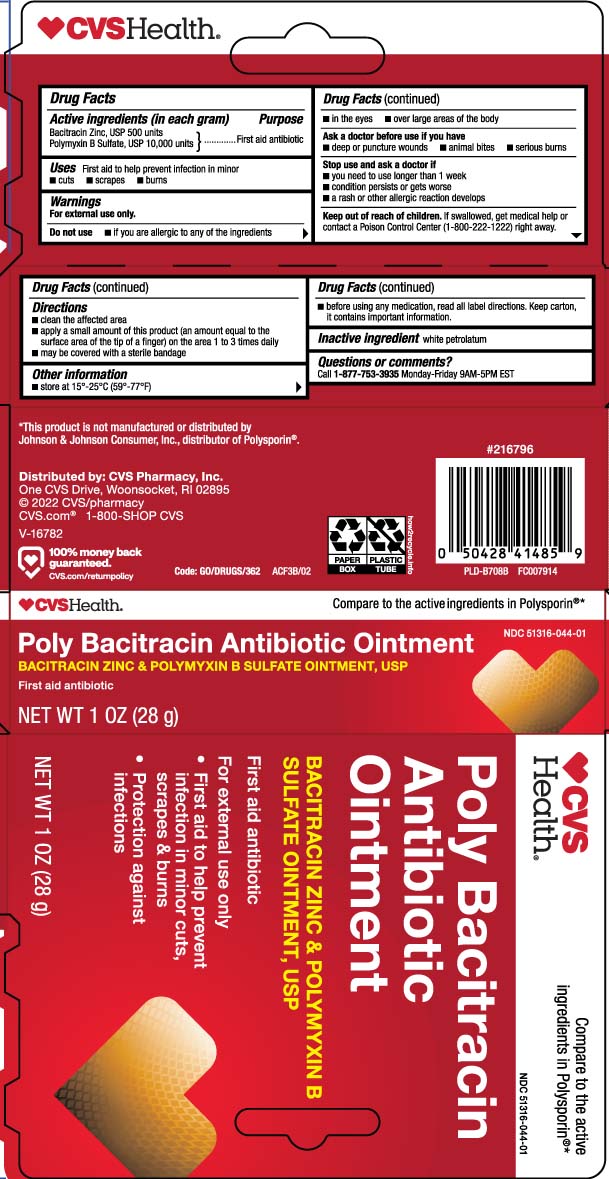 Bacitracin Zinc, USP 500 units, Polymyxin B Sulfate, USP 10,000 units