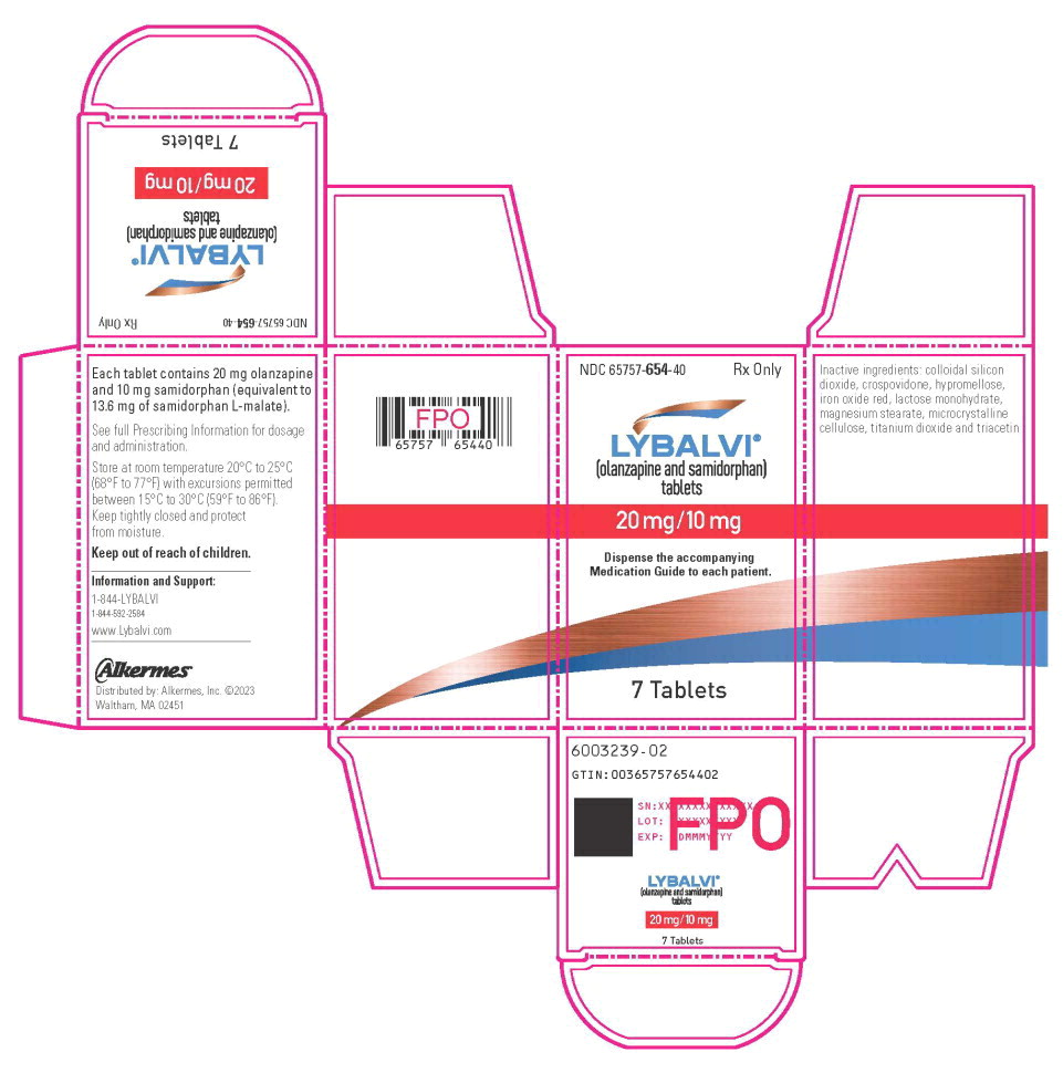 Principal Display Panel - 20 mg/10 mg 7 Tablets Carton Label
