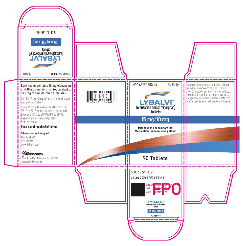 Principal Display Panel - 15 mg/10 mg 90 Tablets Carton Label
