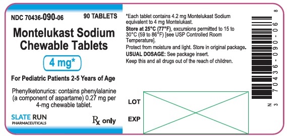 4 mg-90s Bottle Label