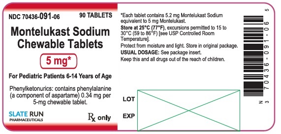 5 mg-90s Bottle Label