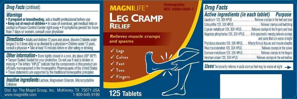 Leg Cramp Relief  lbl
