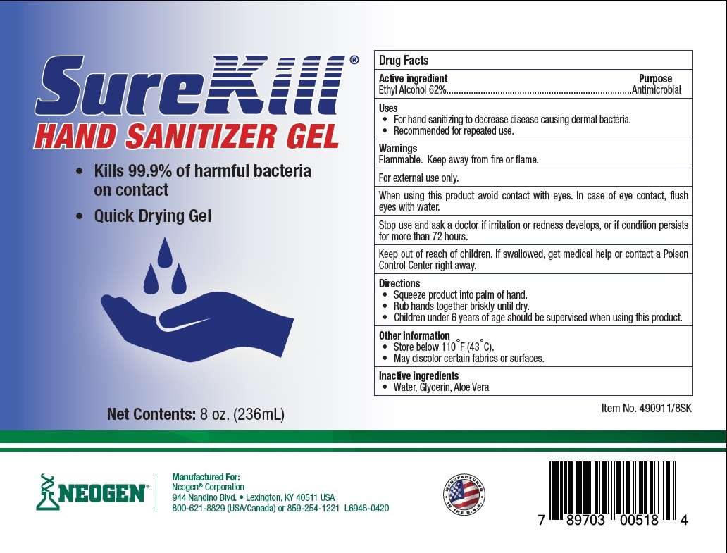SureKill Hand Sanitizer Gel 8oz