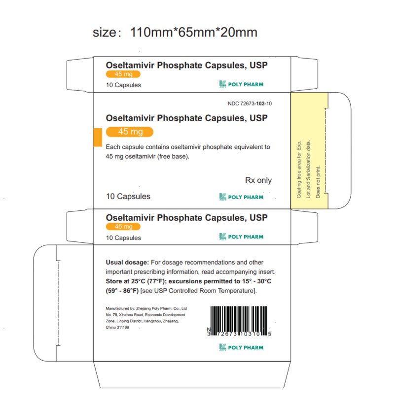 PRINCIPAL DISPLAY PANEL - 45 mg Capsule Blister Pack Carton