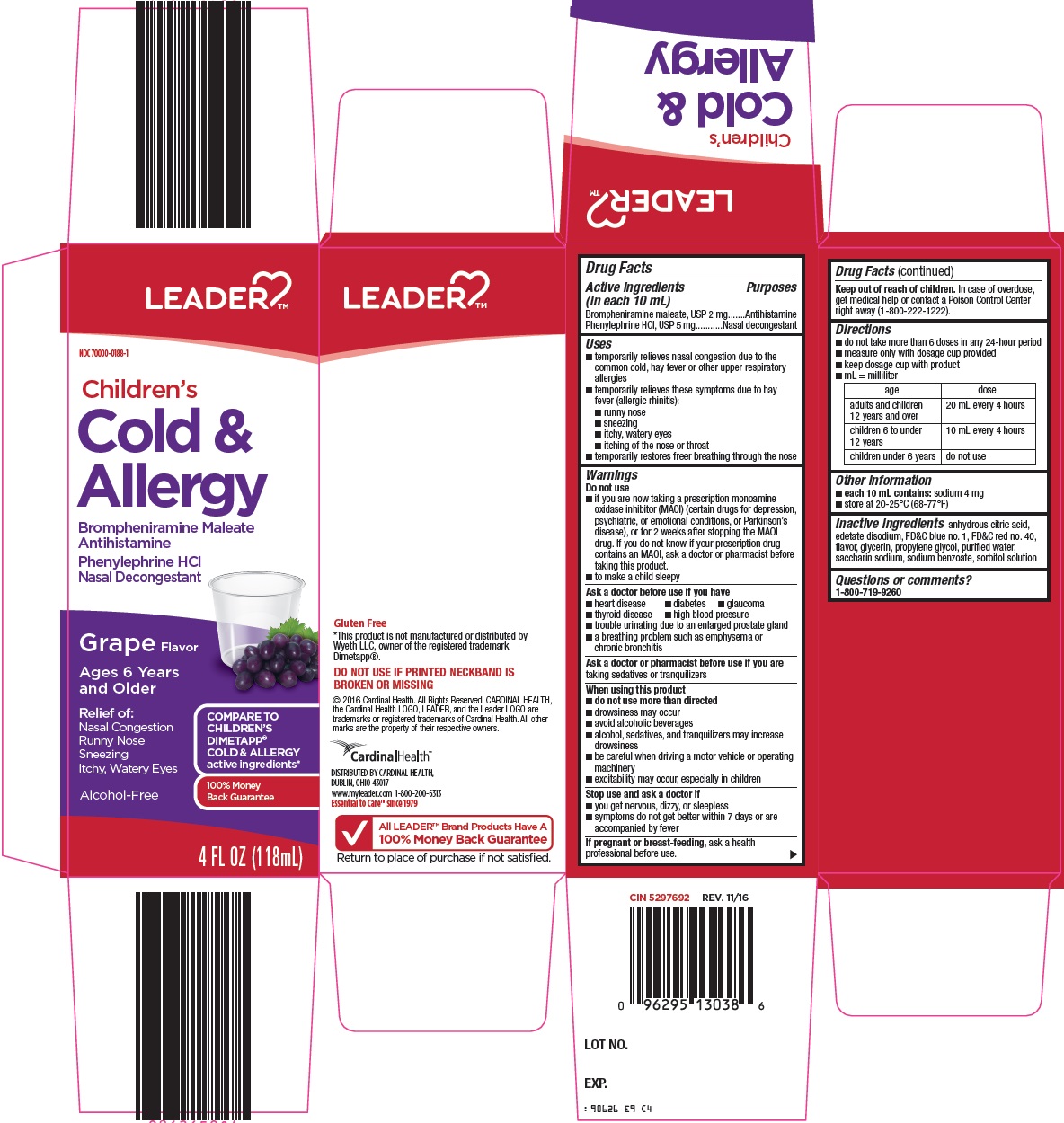 Leader Children's Cold & Allergy image