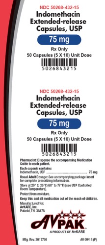 indomethacin er 75mg