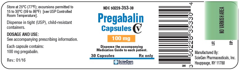 PRINCIPAL DISPLAY PANEL - 100 mg Capsule Bottle Label