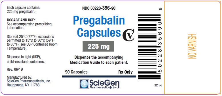 PRINCIPAL DISPLAY PANEL - 225 mg Capsule Bottle Label