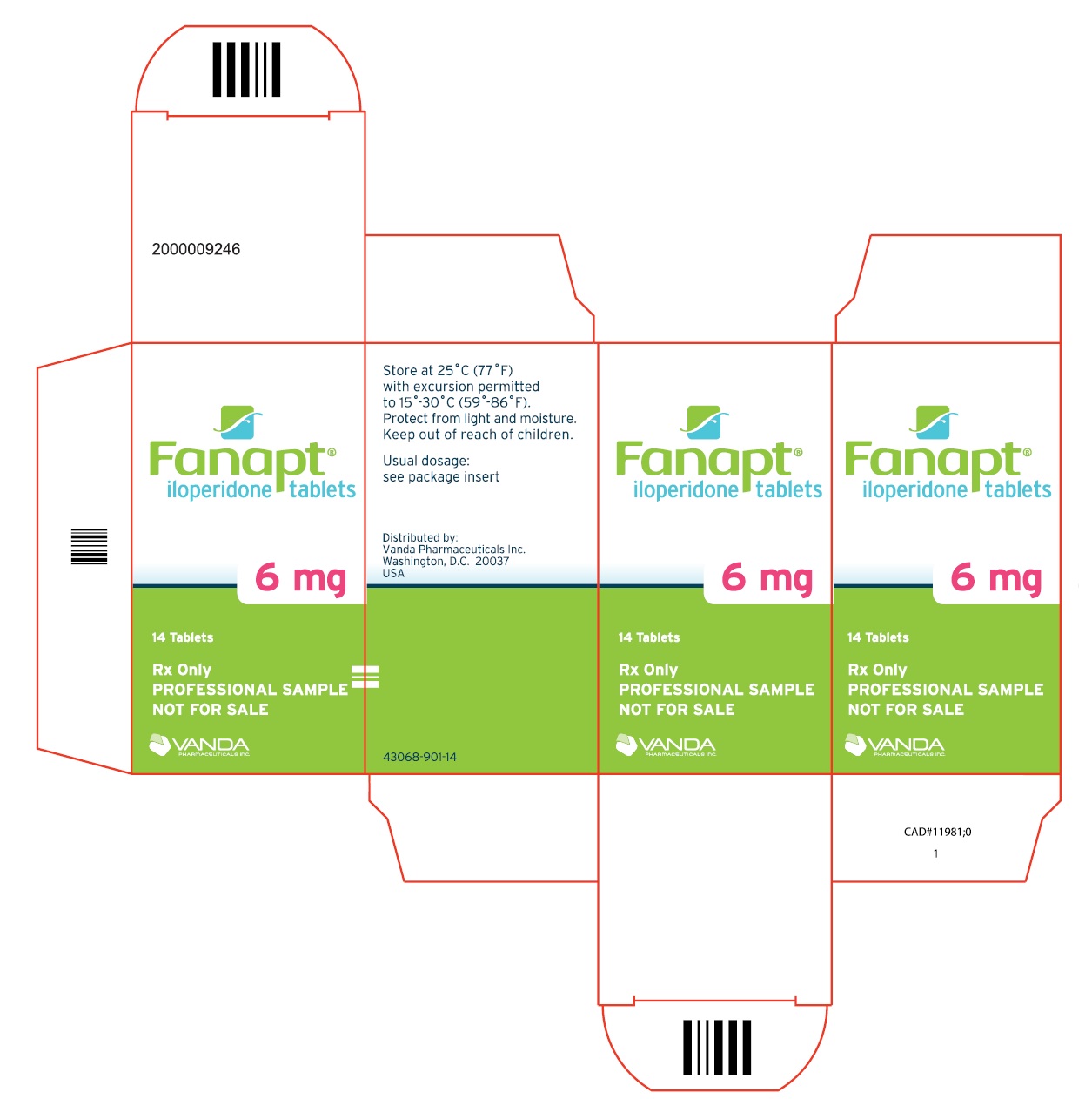 PRINCIPAL DISPLAY PANEL - 6mg carton