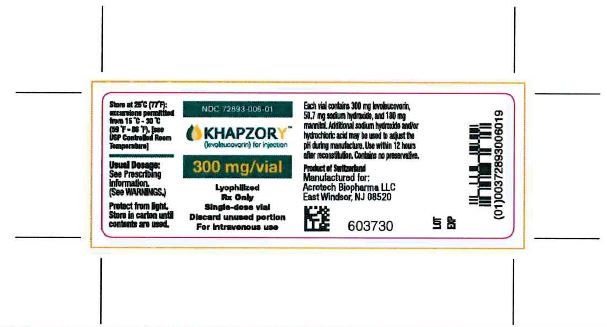 Khapzory 300 mg/vial vial