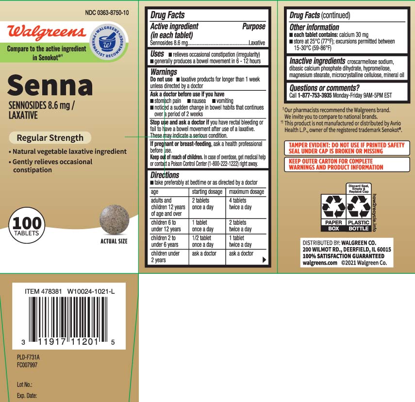 Sennosides 8.5 mg