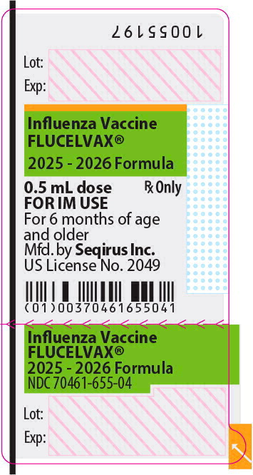 Principal Display Panel – 0.5 mL Syringe Label
