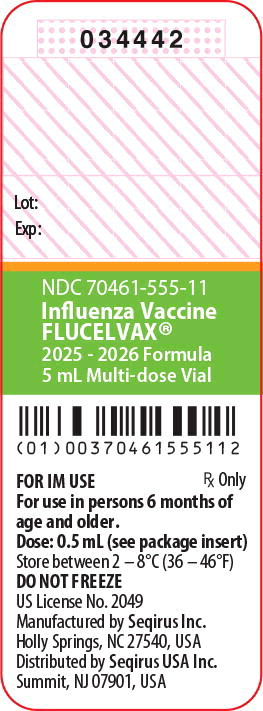 Principal Display Panel – 5 mL Vial Label

