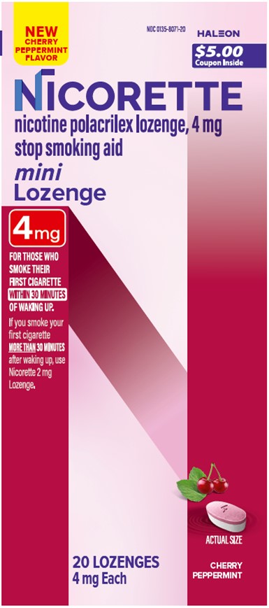 Nicorette Mini Lozenge Cherry Peppermint 4 mg 20 ct.jpg