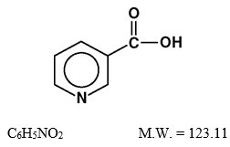 niacin-structure