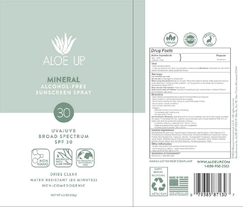 Aloe UP SPF 30 Mineral Spray