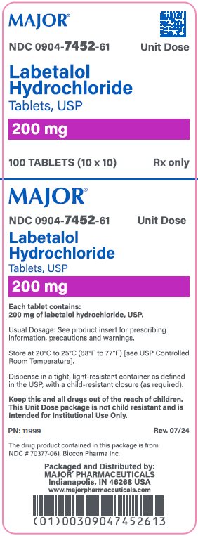 200mg carton label