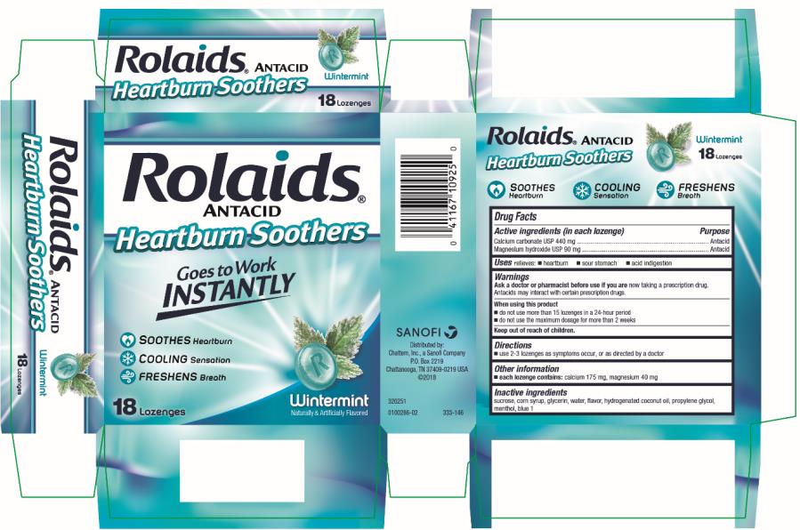 ROLAIDS HEARTBURN SOOTHERS- Calcium Carbonate And Magnesium Hydroxide ...