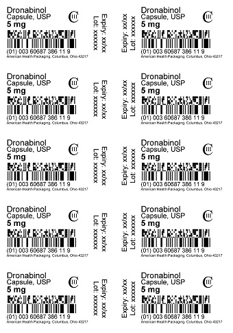 5 mg Dronabinol Capsule Blister