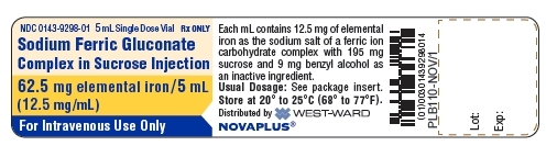 NOVAPLUS container label