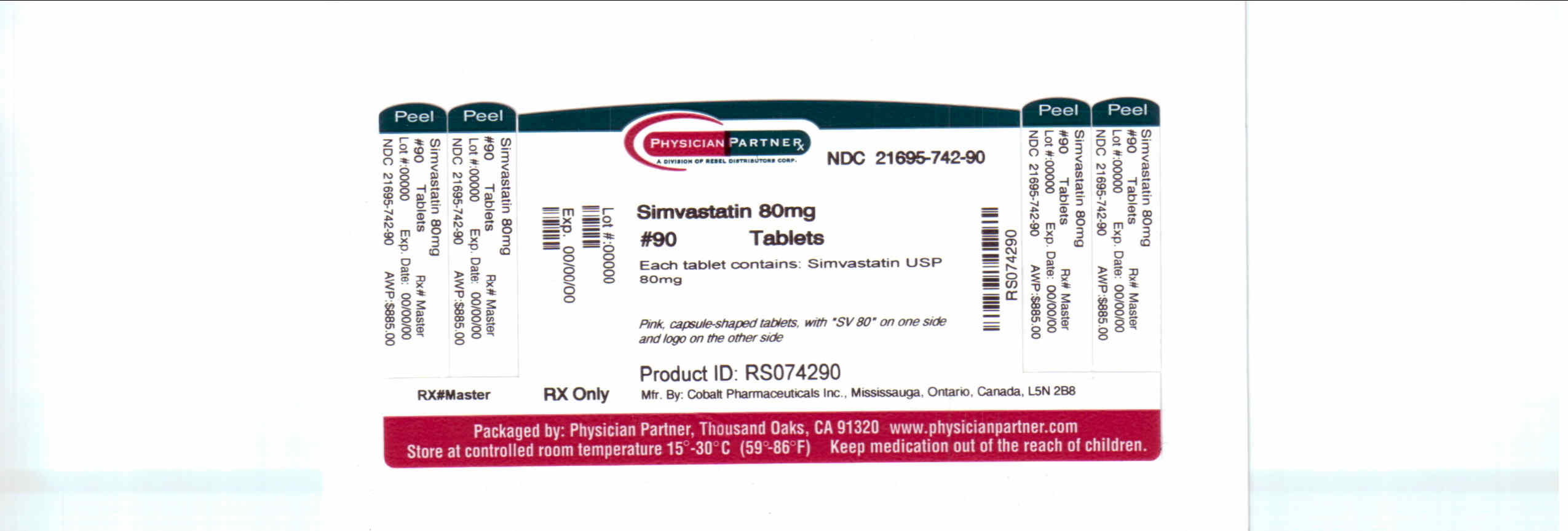 Simvastatin 80mg