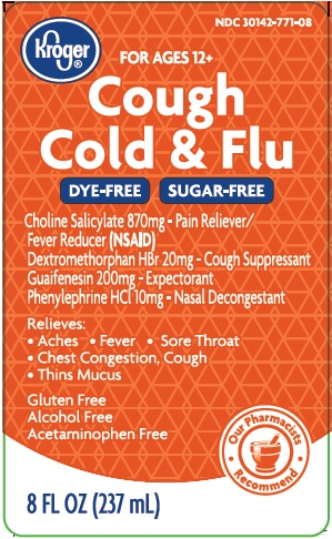 Kroger Cough Cold Label1