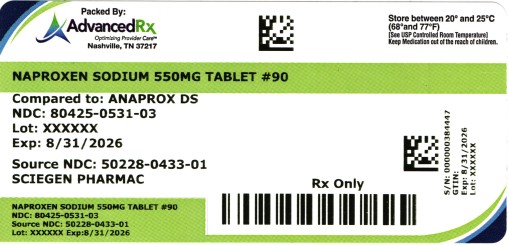 Naproxen Sodium 550mg #90