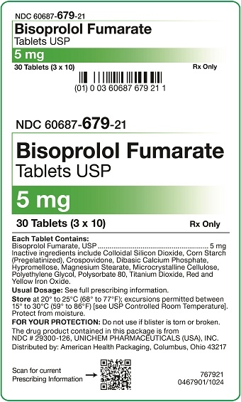 5 mg Bisoprolol Tablets Carton