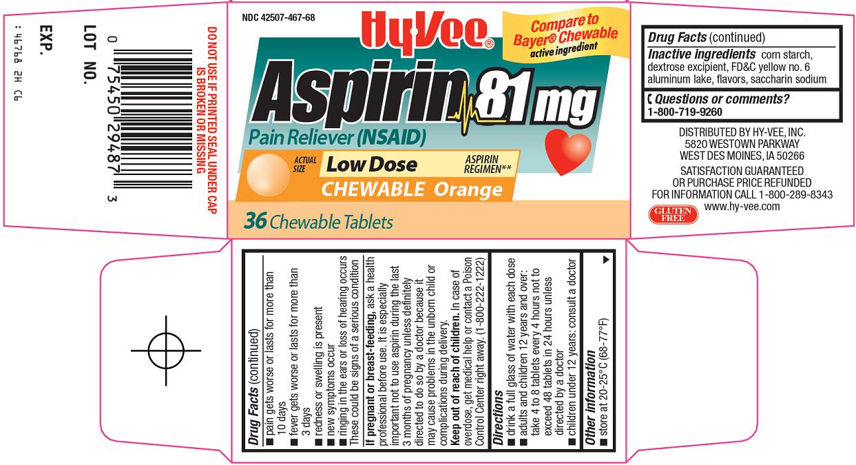 Aspirin 81 mg Carton Image 1