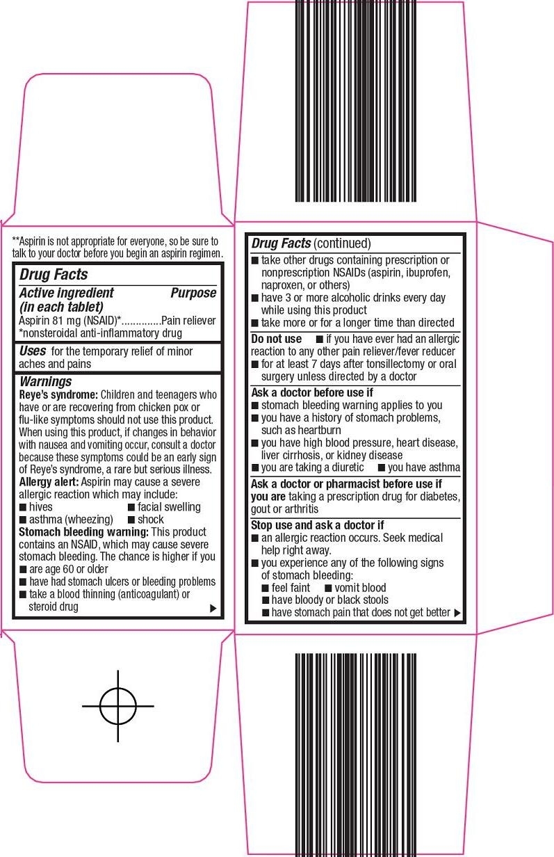 Aspirin 81 mg Carton Image 2