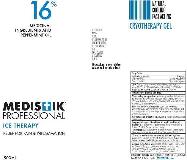 Ice Therapy Gel-Label