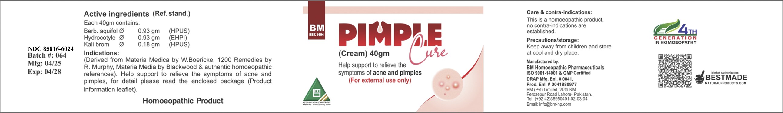 Pimple Cure