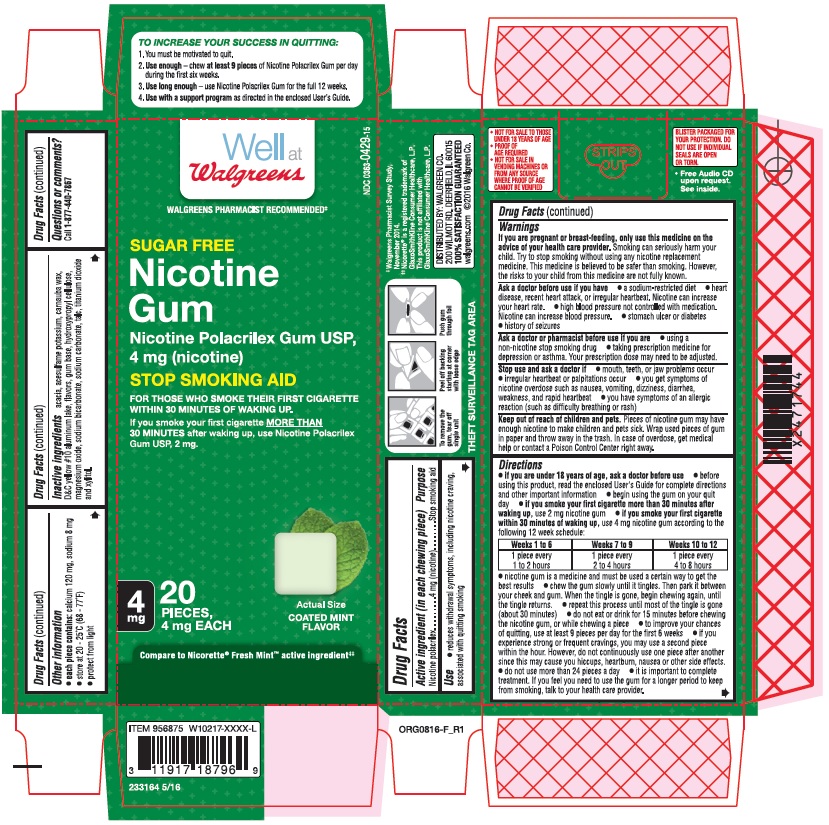 Nicotine Gum 4 mg